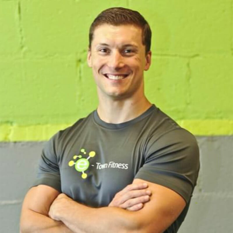 Ryan Bock coach at E-Town Fitness